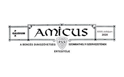 Amicus 2020 – Szombathelyi Szervezetünk értesítője